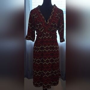 No Boundaries Dress (plus size, red)